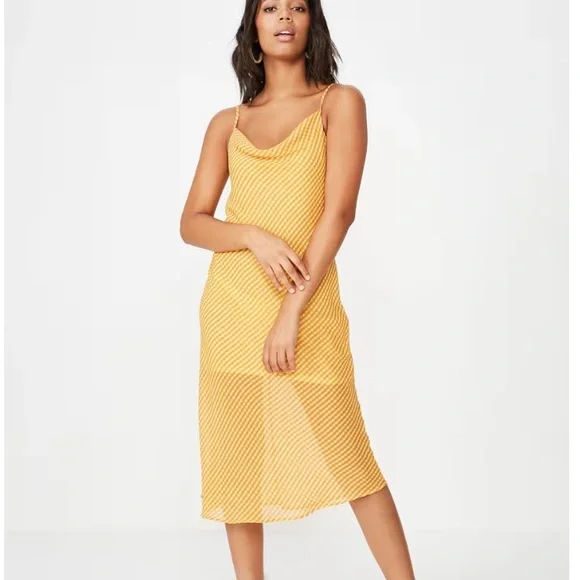 Cotton On | Dresses | Cotton On Woven Roxy Midi Slip Dress | Poshmark